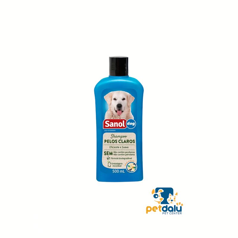 Shampoo para Pelos CLAROS Neutro 500ml - Club Dog